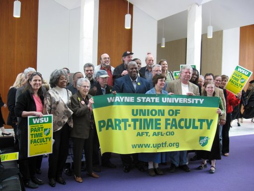 UPTF members and Supporters at the Board of Governors' Meeting 4-30-08